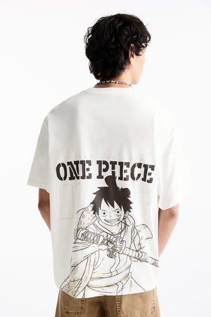 Men One Piece Luffy T-shirt